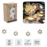 Molarem Home Božićne LED lampice na baterije - 10 svjetala s motivom drvenih pahulja Cijene