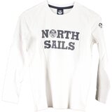 North Sails WHITE KID LONG SLEEVED T-SHIRT | Shoptok.si