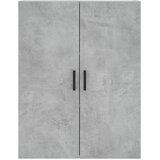  Visoka komoda siva betona 69,5x34x180 cm od konstruiranog drva | shoptok.hr