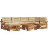  Set vanjskih sofa 7 kom. Prirodna i bež | shoptok.hr