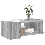  Klubska miza Siva Sonoma 90 x 50 x 33 cm Inženirski les, (5000295422) | Shoptok.si