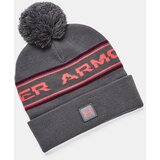 Under Armour Beanie UA Men's Halftime Pom Beanie-GRY - Mens Cijene
