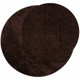  Srednje pahuljasti, mekana i periva prostirka HUARTE Smeđa Ø 120 CM | Shoptok.si