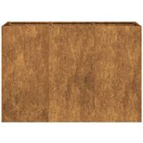 vidaXL Sadilica boja hrđe 120x40x80 cm od pohabanog čelika | shoptok.hr