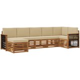  Set vanjskih sofa 6 kom. Prirodna | shoptok.hr