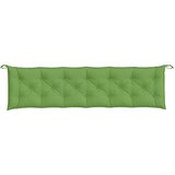  Jastuci za vrtnu klupu 2 kom zeleni 200x50x7 cm tkanina | shoptok.hr