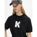 Karl Lagerfeld jeans Majica črna / bela | Shoptok.si