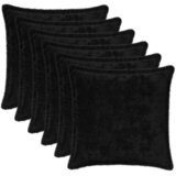  Presvlaka za jastuk 6 kom. HOUTEN Crna 45 x 45 cm | shoptok.hr