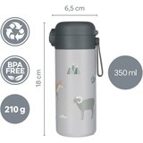 Zopa Thermo Bottle with Silicone Holder and Drinking Spout termosica sa slamkom Dino 350 ml | shoptok.hr