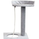  Penjalica Grebalica za Mačke sa Stupovima od Sisala 150 cm Siva | shoptok.hr
