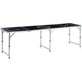  Sklopivi stol za pivski pong 240 cm crni Cijene