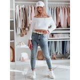 DStreet Spodnie damskie jeansowe regular fit LOVANCIO niebieskie | shoptok.hr