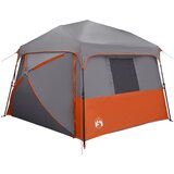 vidaXL Takojšnji šotor ALTA Siva in oranžna 458 x 458 x 230 cm Jeklo, (5000136959) Cene