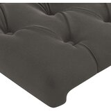  Uzglavlje tamnosivo 183 x 16 x 118/128 cm baršunasto | shoptok.hr