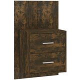 The Living Store Stenska nočna omarica dimljeni hrast - Stenska Nočna Omarica, (21420902) | Shoptok.si