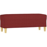  Klupa Crvena boja vina 100x35x41 cm od tkanine | Eponuda.ba