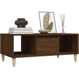 Stolić za kavu smeđi hrast 90x50x36,5 cm konstruirano drvo | shoptok.hr