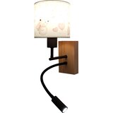 Brilagi LED fleksibilna lampa BOBO WOOD 1xE27/25W/230V + LED/3W hrast/crna/krem/kraljevska. | Eponuda.com