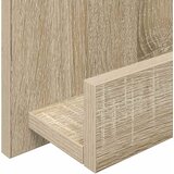  Polica za časopise s policom Sonoma hrast 43 x 11 x 102 cm | Eponuda.com