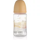 Canpol Mountains steklenička za dojenčke Beige 240 ml