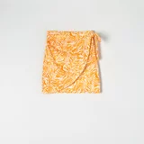 Sinsay - Mini krilo z vzorcem - Oranžna