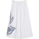 Desigual Krila SKIRT EMBRO 25WWFWX0 Bela Cene