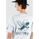 Salty Crew Pocket Knife Vintage T-shirt blue fog Cene