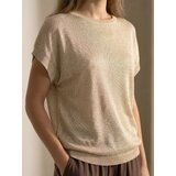 Sinsay Pletena bluza s metaliziranom niti i primjesom viskoze | shoptok.hr
