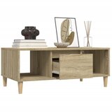  Stolić za kavu boja hrasta 90x50x36,5 cm konstruirano drvo | shoptok.hr