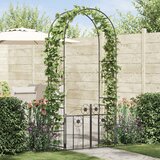  Vrtni Luk s zaključavanjem Crna 203 x 50 x 218 cm | shoptok.hr