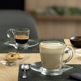 RCR Set skodelica s podstavkom Happy Eco Luxion 260ml / 2 kos / kristalno steklo, (21317768) | Shoptok.si