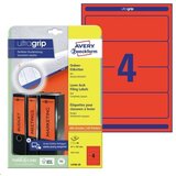  Etikete zweckform l4766 61x192mm 1/25 rdeče ZWECKFORM1 | Shoptok.si