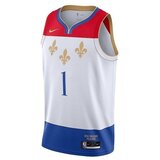 Nike Majice s kratkimi rokavi Nba New Orleans Pelicans Zion Williamson City Edition Bela | Shoptok.si