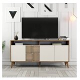 Hanah home komoda milan 160 walnut cream | ePonuda.com