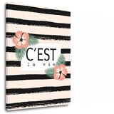  Slike na platnu sa tekstom C est la vie (moderne slike sa) Cijene