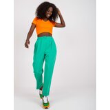 RUE PARIS Pants-TO-SP-18153.65-green | Shoptok.si