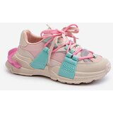 Boto Women's Stylish Sport Shoes with Laces Pink-Mint Chillout! | Shoptok.si