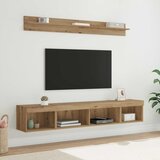  Set zidnog ormarića za TV Zidne 5 pcs Umjetnički hrast | shoptok.hr