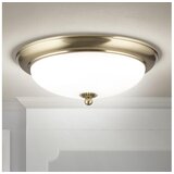 Orion plafonska svetiljka empira 2xE27/40W/230V prečnik 35,5 cm mesing Cene