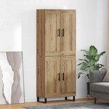  Highboard 2 kom. Umjetnički hrast 69,5 x 34 x 180 cm Cijene