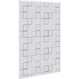  Roleta za tuš 160 x 240 cm s uzorkom kvadrata | shoptok.hr