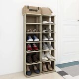  Omarica za čevlje 2 kosa sonoma hrast 27,5x27x102 cm, (20709780) | Shoptok.si