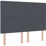  Naslon za glavu Jednostavan dizajn Tamno siva 140 cm Kordura tkanina | shoptok.hr