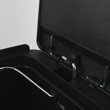 Spirella Jeklen koš za smeti za ločevanje odpadkov v mat srebrni barvi s pedalom 2x20 l Aliya – | Shoptok.si