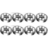 8-Pack Nerjaveče Jeklo Vgradne Luči za Zunanjo Uporabo Silver, (22107973)