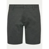 INDICODE Kratke hlače iz tkanine Aalborg 70-371 Siva Slim Fit