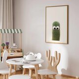  Plakat Prickly Friend 40x60 Zlatni okvir s margom | shoptok.hr