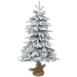 Mini božićno drvce 90 cm PVC i PE Zelena i bijela | shoptok.hr