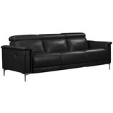 Støraa Črna sedežna garnitura iz umetnega usnja 222 cm Lund – | Shoptok.si