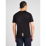Ea7 Emporio Armani Majica črna / bela | Shoptok.si